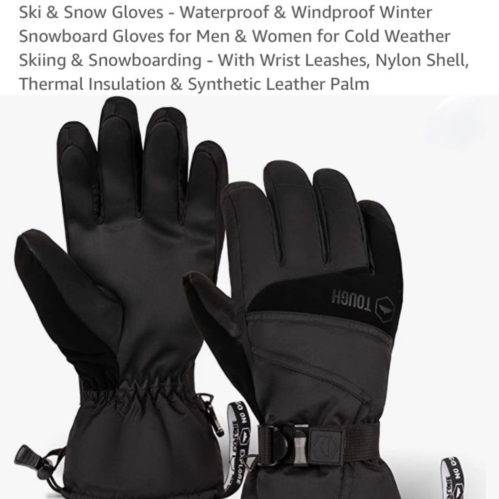 NWT Ski & Snow Gloves Unisex
